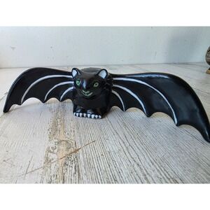 Vintage silvestri bat celebrations Halloween decor statue figurine unique